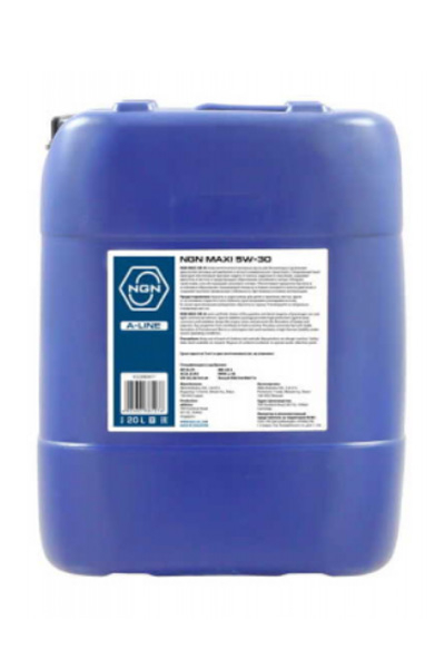 Масло моторное полусинтетическое NGN MAXI A-LINE 5W-30 SL/CF 20L