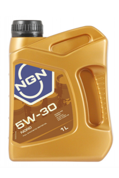 Масло моторное PAO-синтетическое NGN NORD 5W-30 SM/CF 1L