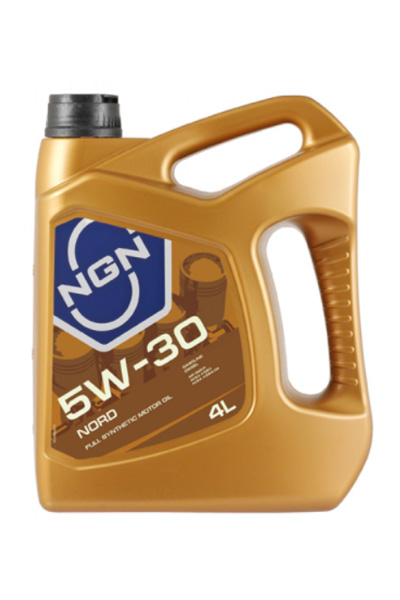 Масло моторное PAO-синтетическое NGN NORD 5W-30 SM/CF 4L
