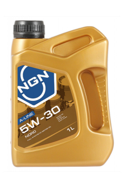 Масло моторное синтетическое NGN NORD A-LINE 5W-30 SM/CF 1L