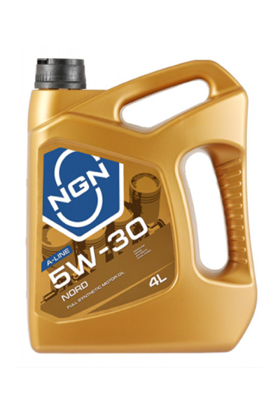Масло моторное синтетическое NGN NORD A-LINE 5W-30 SM/CF 4L