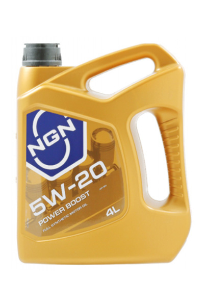Масло моторное синтетическое NGN POWER BOOST 5W-20 SN 4L