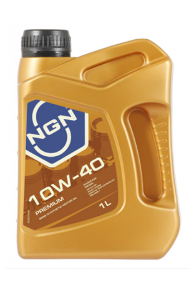 Масло моторное полусинтетическое NGN PREMIUM 10W-40 SL/CF 1L