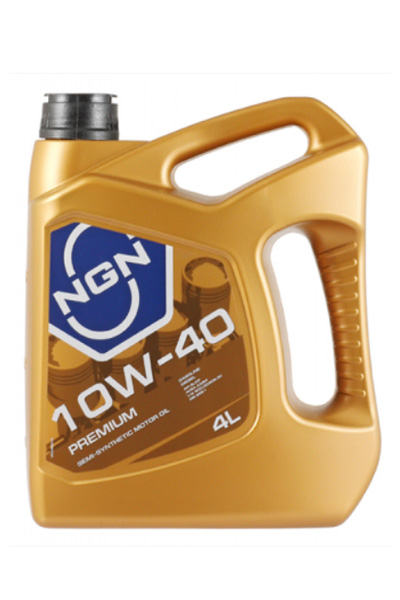 Масло моторное полусинтетическое NGN PREMIUM 10W-40 SL/CF 4L