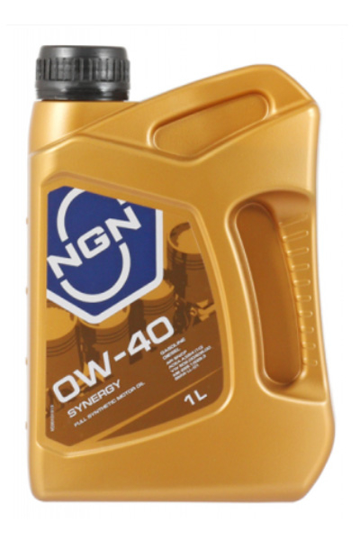 Масло моторное синтетическое NGN SYNERGY 0W-40 SN/CF 1L