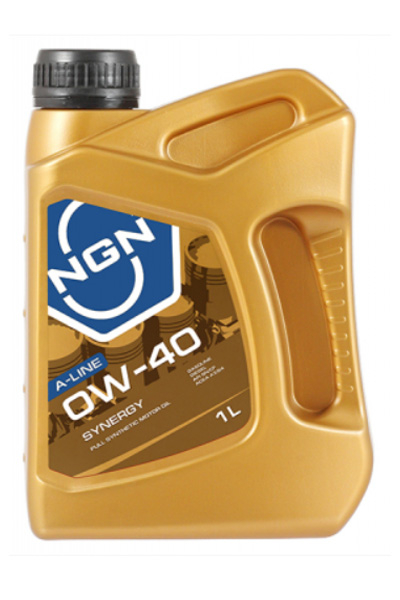 Масло моторное синтетическое NGN SYNERGY A-LINE 0W-40 SN/CF 1L
