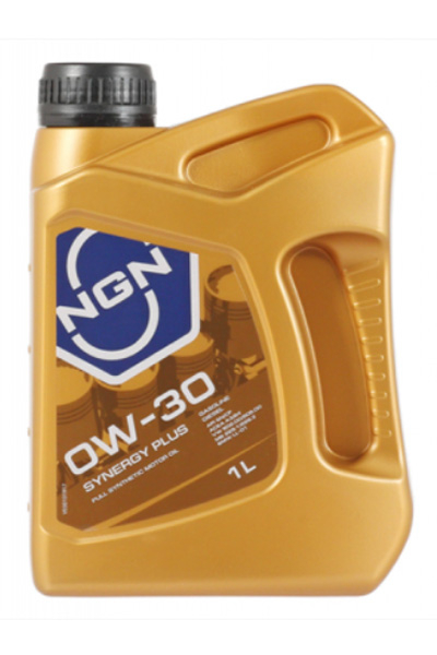 Масло моторное синтетическое NGN SYNERGY PLUS 0W-30 SL/CF 1L
