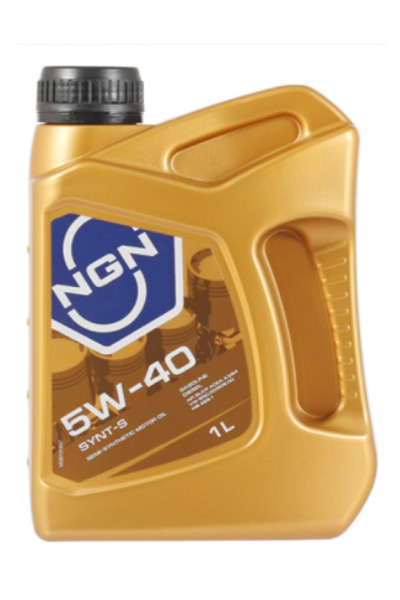 Масло моторное полусинтетическое NGN SYNT-S 5W-40 SL/CF 1L