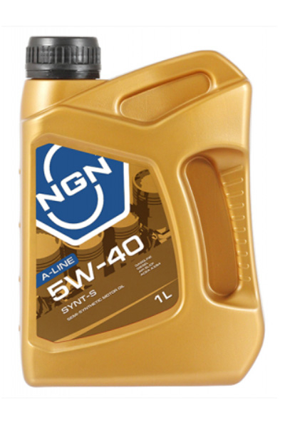 Масло моторное полусинтетическое NGN SYNT-S A-LINE 5W-40 SL/CF 1L