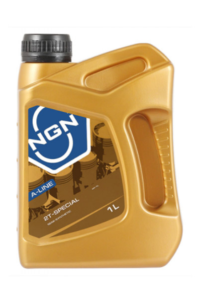 Масло моторное полусинтетическое NGN 2T-SPECIAL A-LINE TC 1L
