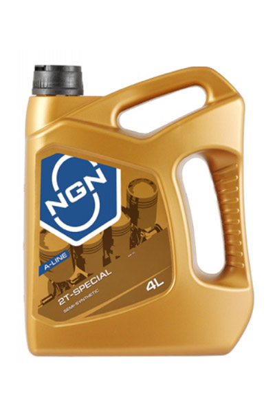 Масло моторное полусинтетическое NGN 2T-SPECIAL A-LINE TC 4L
