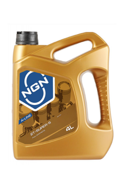 Масло моторное синтетическое NGN 2T-SUPER-S A-LINE TC+ 1L