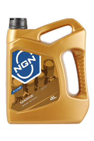 Масло моторное минеральное NGN MARINE A-LINE TD 4L