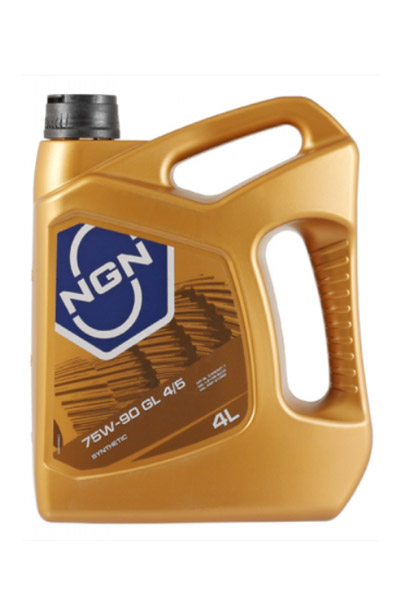 Масло трансмиссионное синтетическое NGN GL4/5 75W-90 4L