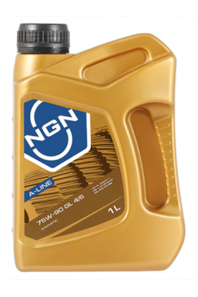 Масло трансмиссионное синтетическое NGN GL4/5 A-LINE 75W-90 1L