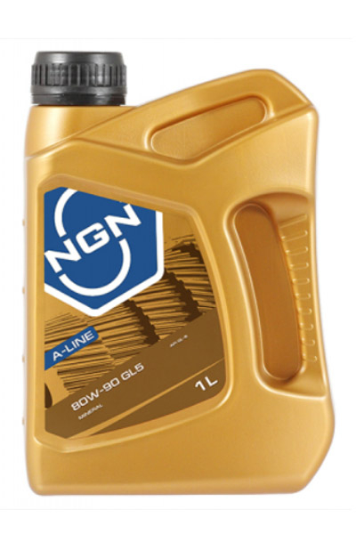 Масло трансмиссионное минеральное NGN GL5 A-LINE 80W-90 1L