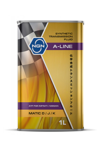 Жидкость трансмиссионная синтетическая NGN A-LINE ATF MATIC D/J/K 1L