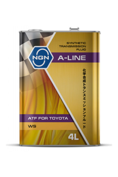 Жидкость трансмиссионная синтетическая NGN A-LINE ATF WS 4L