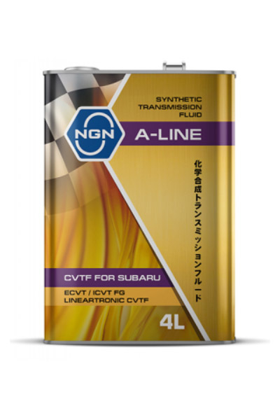 Жидкость трансмиссионная синтетическая NGN A-LINE CVTF LINEARTRONIC 4L