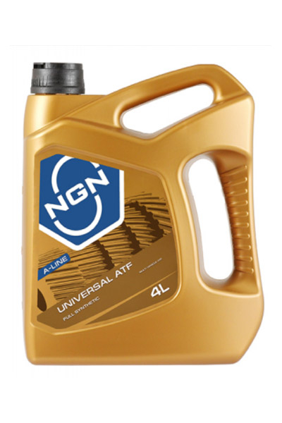 Жидкость трансмиссионная синтетическая NGN UNIVERSAL ATF A-LINE 4L