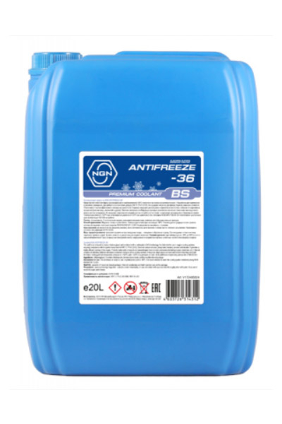 Антифриз NGN ANTIFREEZE BS -36 синий 20L