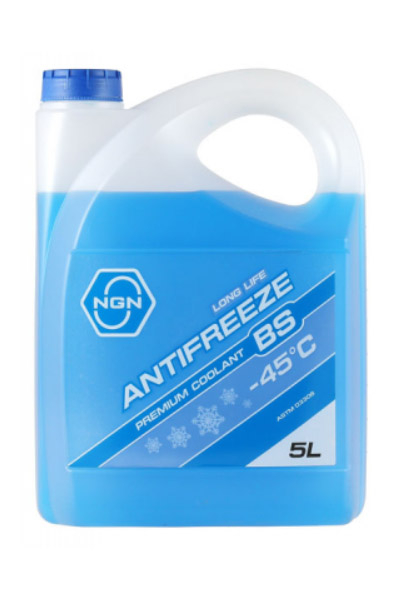 Антифриз NGN ANTIFREEZE BS -45 синий 5L