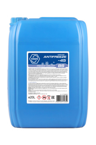 Антифриз NGN ANTIFREEZE BS -45 синий 20L