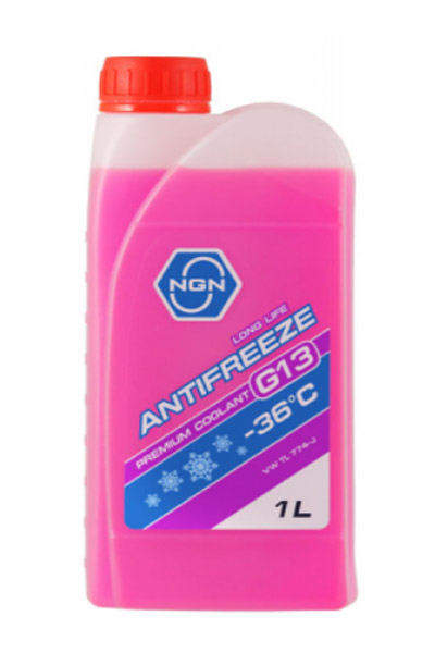 Антифриз NGN ANTIFREEZE G13 -36 фиолетовый 1L