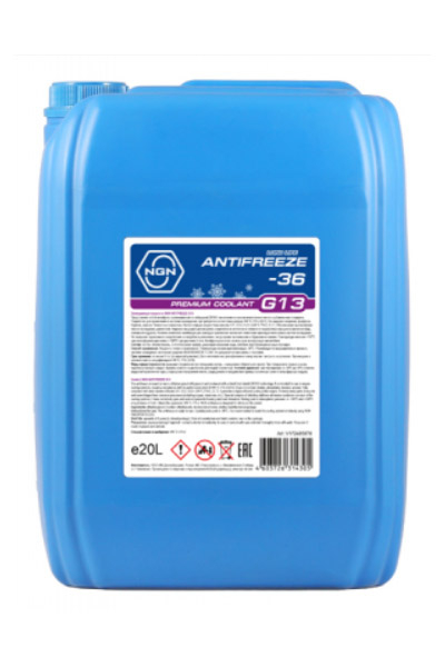 Антифриз NGN ANTIFREEZE G13 -36 фиолетовый 20L