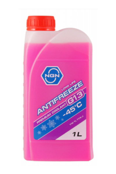 Антифриз NGN ANTIFREEZE G13 -45 фиолетовый 1L