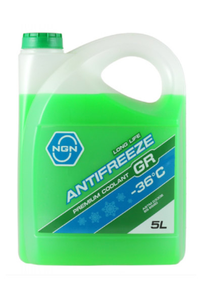 Антифриз NGN ANTIFREEZE GR -36 зелёный 5L