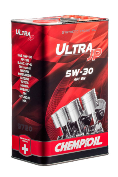 Масло моторное синтетическое CHEMPIOIL 9720 ULTRA JP 5W-30 SN Plus 4L