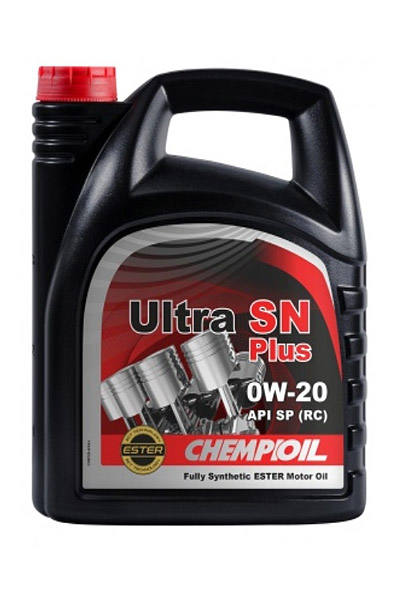 Масло моторное PAO-синтетическое CHEMPIOIL 9725 ULTRA SN Plus 0W-20 SP/RC 5L