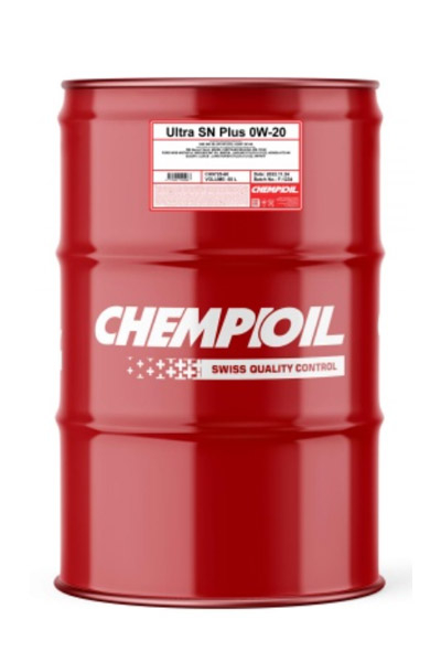 Масло моторное PAO-синтетическое CHEMPIOIL 9725 ULTRA SN Plus 0W-20 SP/RC 60L