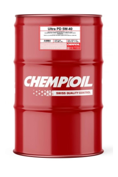 Масло моторное синтетическое CHEMPIOIL 9719 ULTRA PD 5W-40 SN 60L