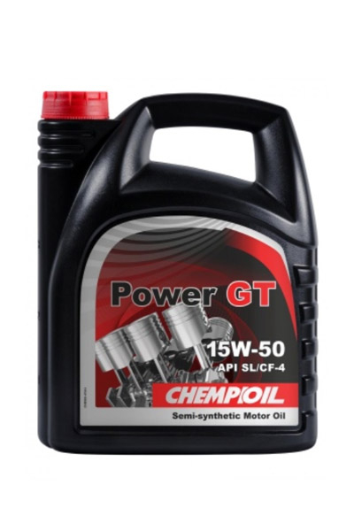Масло моторное полусинтетическое CHEMPIOIL 9503 POWER GT 15W-50 SL/CF-4 4L