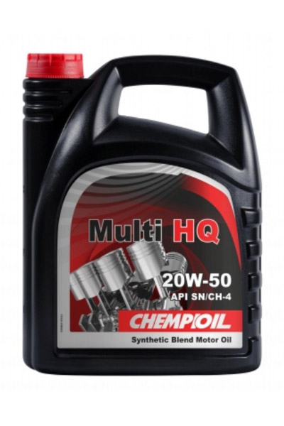 Масло моторное полусинтетическое CHEMPIOIL 9401 MULTI HQ 20W-50 SN/CH-4 4L
