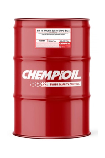 Масло моторное PAO-синтетическое CHEMPIOIL 9117 CH-17 TRUCK UHPD BLUE 5W-30 CK-4 60L