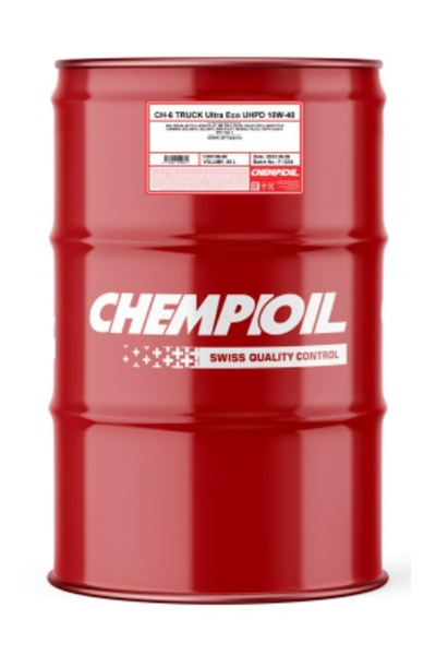 Масло моторное синтетическое CHEMPIOIL 9106 CH-6 TRUCK ULTRA ECO UHPD 10W-40 CI-4 60L