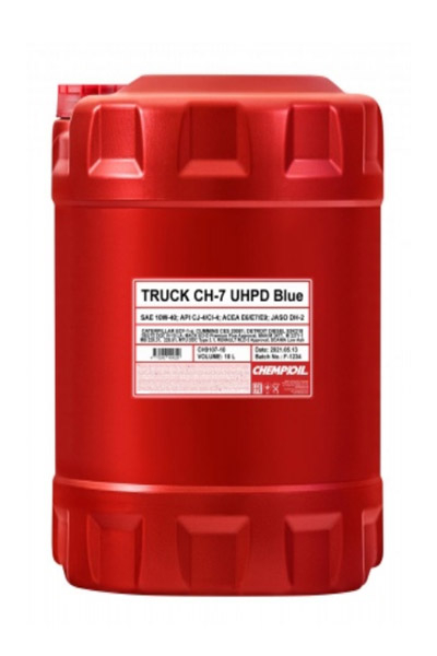 Масло моторное синтетическое CHEMPIOIL 9107 CH-7 TRUCK BLUE 10W-40 CK-4/CJ-4 20L