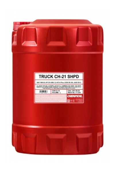 Масло моторное синтетическое CHEMPIOIL 9121 CH-21 SHPD 10W-30 CK-4/SN/CJ-4/CI-4 Plus 20L