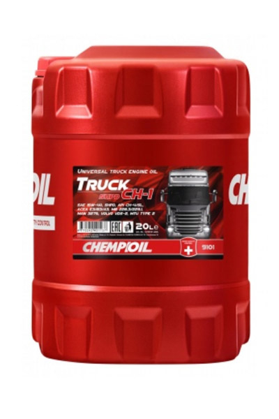 Масло моторное полусинтетическое CHEMPIOIL 9101 CH-1 TRUCK SHPD 15W-40 CH-4/SL 20L