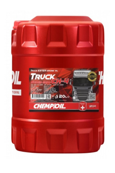 Масло моторное полусинтетическое CHEMPIOIL 9104 CH-4 TRUCK SUPER SHPD 15W-40 CI-4 Plus/CI-4/CH-4/SL 20L