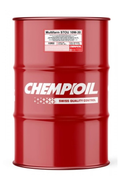 Масло моторное полусинтетическое CHEMPIOIL 2501 MULTIFARM STOU 10W-30 GL-4 208L