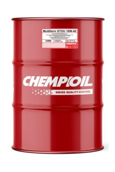 Масло моторное полусинтетическое CHEMPIOIL 2502 MULTIFARM STOU 10W-40 GL-4 208L