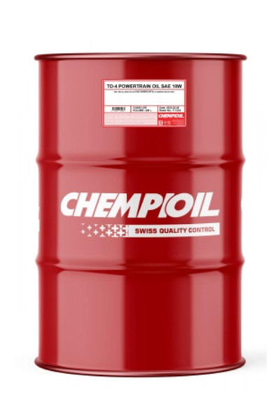 Масло трансмиссионное минеральное CHEMPIOIL 2601 TO-4 POWERTRAIN OIL 10W 208L