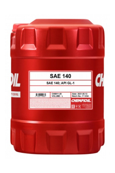 Масло трансмиссионное минеральное CHEMPIOIL 8811 140 GL-1 20L