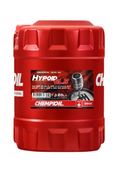 Масло трансмиссионное минеральное CHEMPIOIL 8802 HYPOID GLS 80W-90 GL-4/5 20L