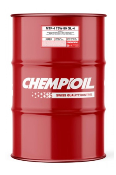 Масло трансмиссионное синтетичекое CHEMPIOIL 8804 MTF-4 75W-80 GL-4 208L