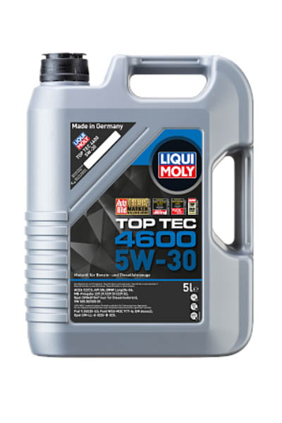 Масло моторное синтетическое LIQUI MOLY Top Tec 4600 5W-30 SP 5L